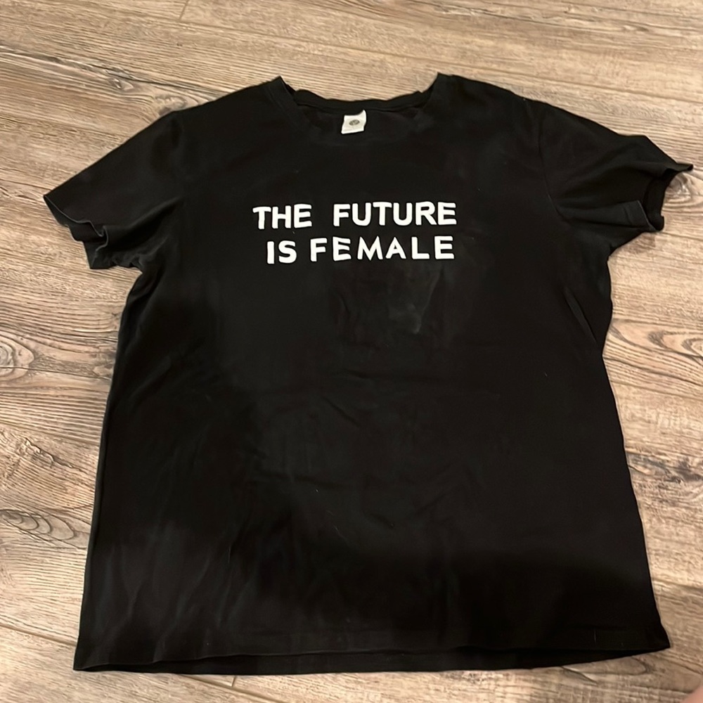 The future is female graphic tee